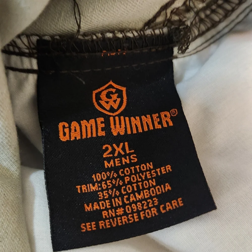 Game Winner Pants Realtree Camo Hunting cargo double-knee adjustable‎ 2XL